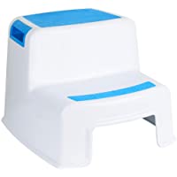 Funhoo - Taburete de Altura Doble para niños- 2 peldaños Antideslizantes para Inodoro o Entrenamiento-Lavado de Manos…